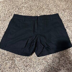 J Crew Factory - 3.5" classic chino shorts - Black -  Women's 8